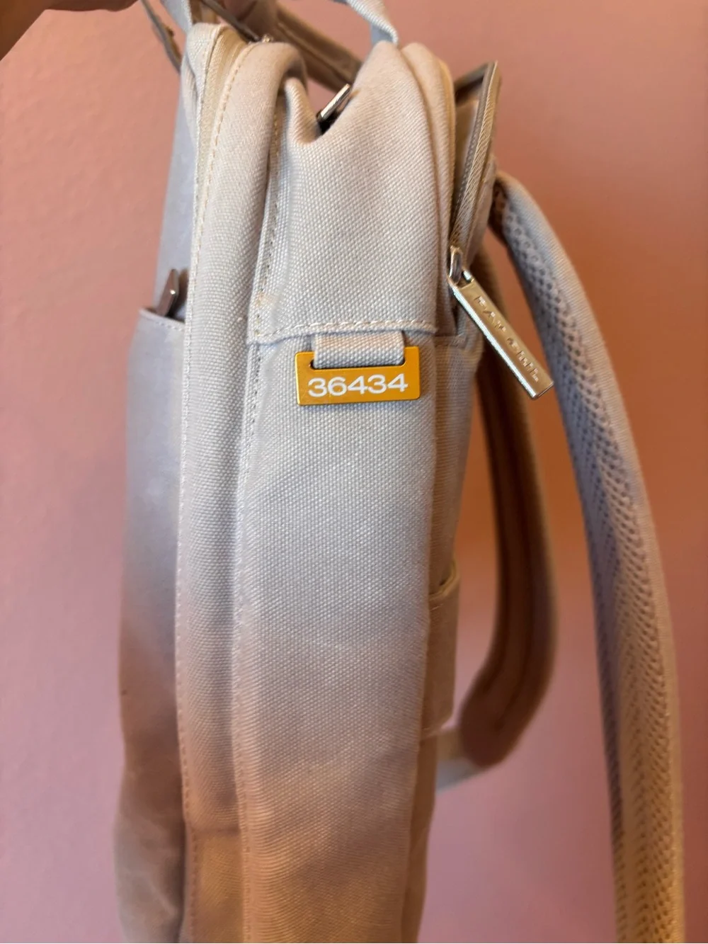 Day Owl Slim Laptop Backpack Grey